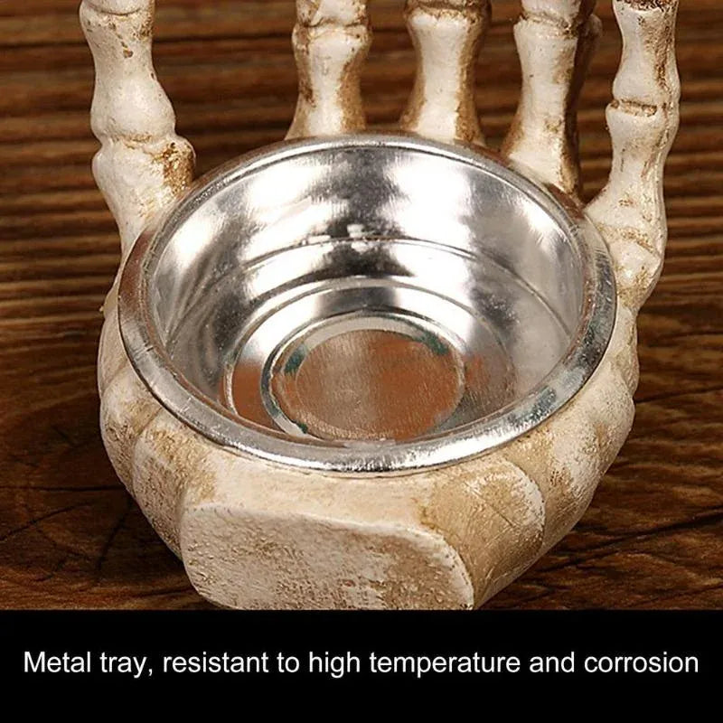 Photophore tête de mort d’Halloween