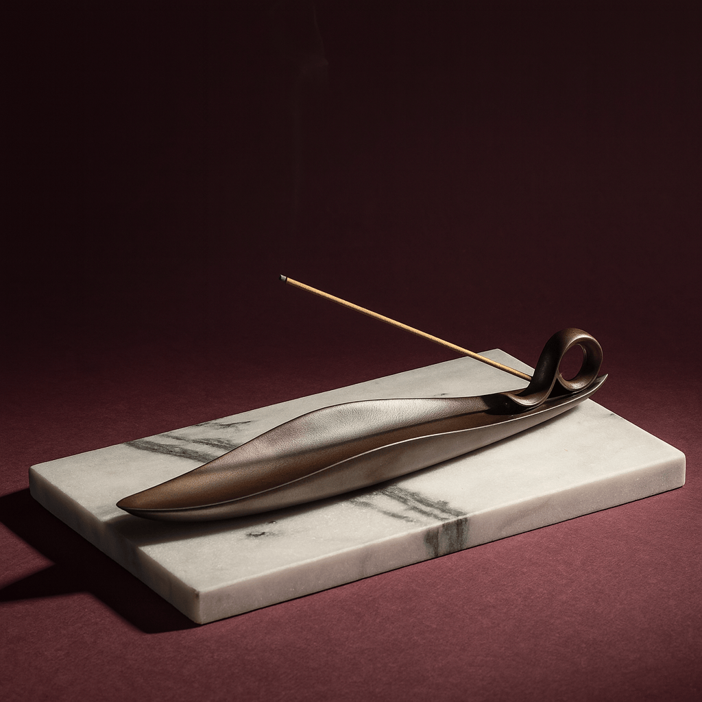 Brûleur d’Encens Zen – Porte-Bâtonnet Minimaliste