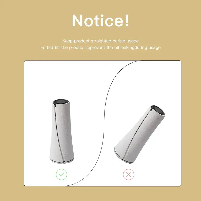 SOULOMIA Blanc / Principal Diffuseur de Parfum Électrique NAMSTE – 300 m³
