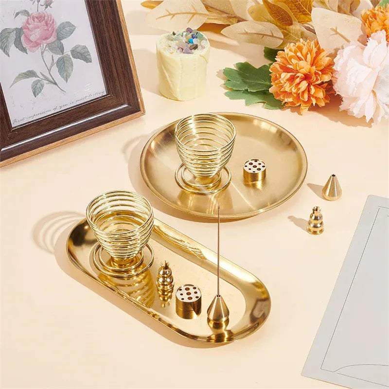 Brûleur d’Encens avec Plateau