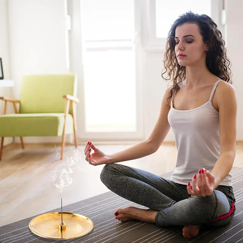 Brûleur d’Encens avec Plateau