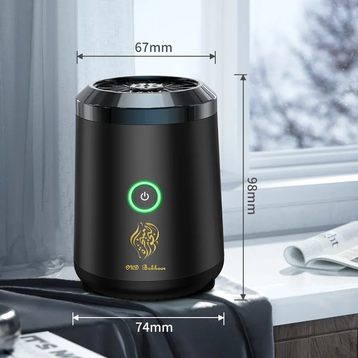 SOULOMIA Brûleur d'Ensens électrique OUD/Bakhoor