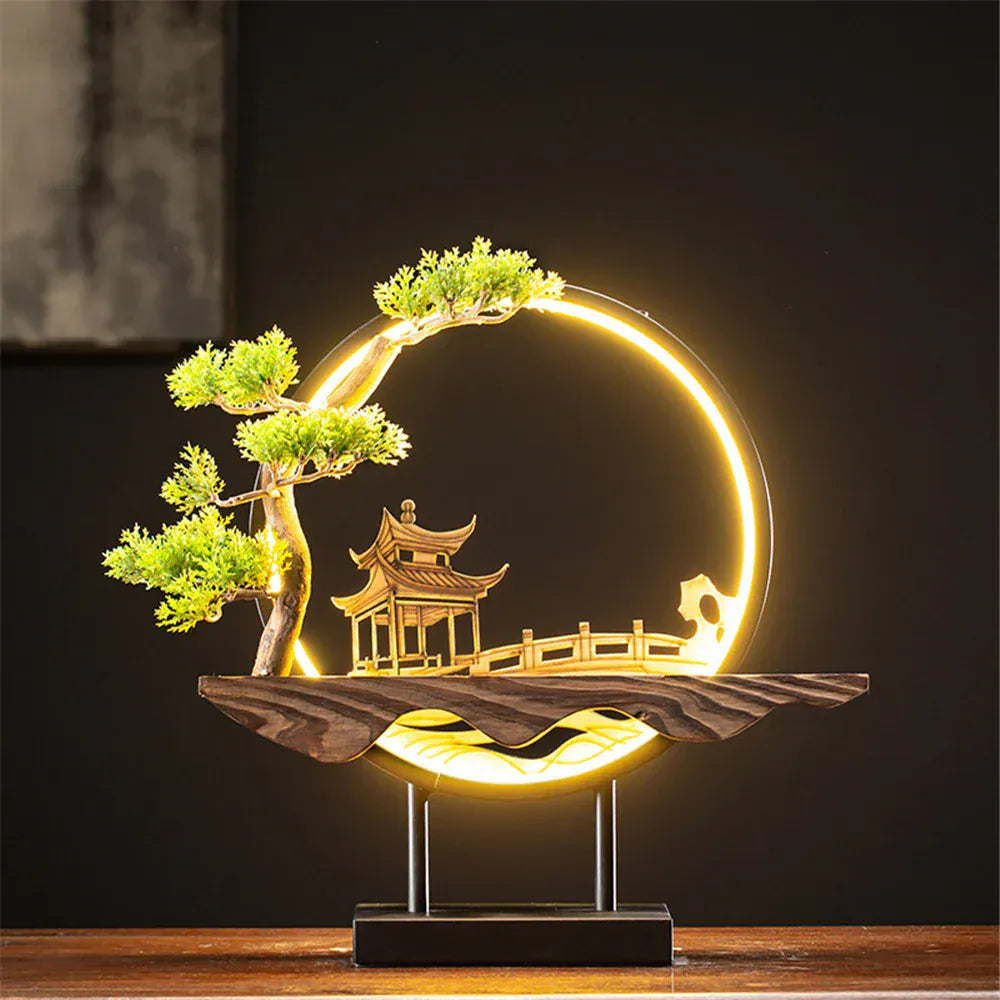 SOULOMIA C Fontaine d’Encens LED - Lotus en Céramique