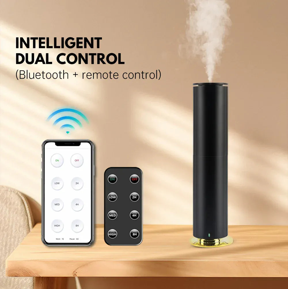 SOULOMIA Diffuseur de Parfum Électrique – 120 ml Bluetooth & Télécommande