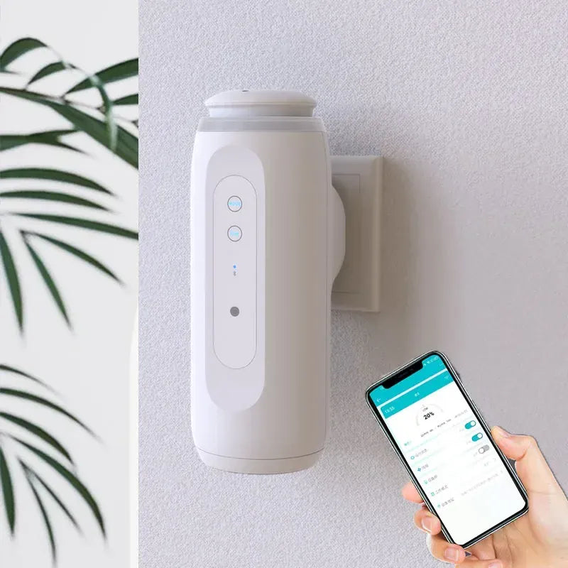 Diffuseur de Parfum Électrique – Prise Murale Bluetooth