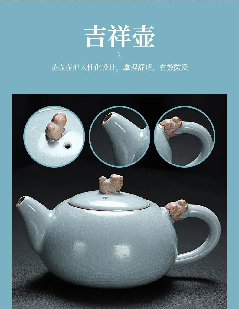 Service à thé Kung Fu Yixing – Ensemble 27 pièces