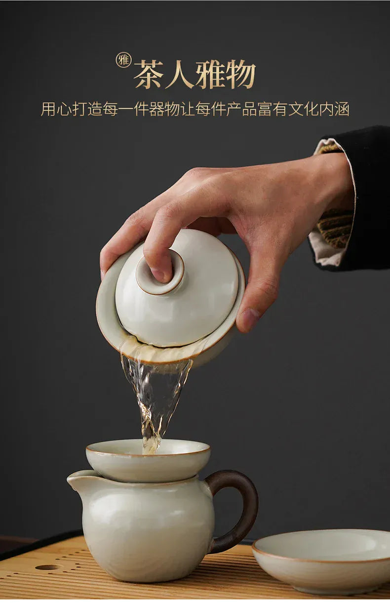 Service à thé Kung Fu Yixing – Ensemble 27 pièces