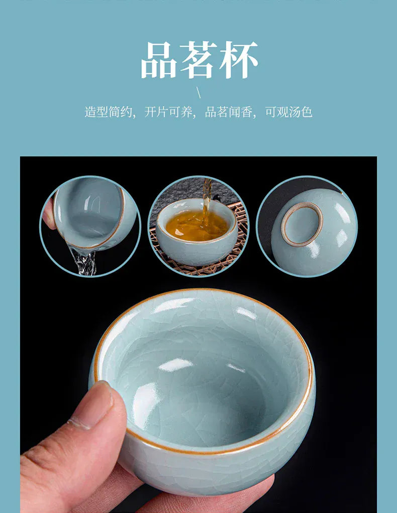 Service à thé Kung Fu Yixing – Ensemble 27 pièces