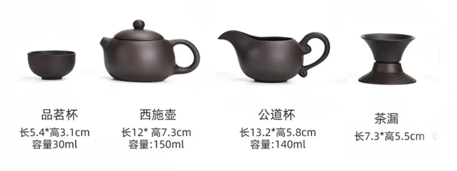 Service à thé Kung Fu Yixing – Ensemble 27 pièces