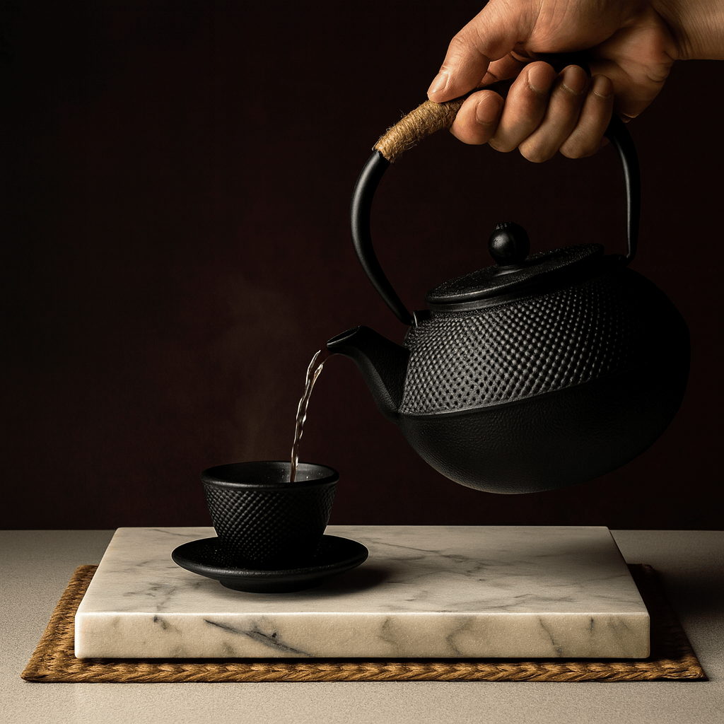 Théière en fonte japonaise