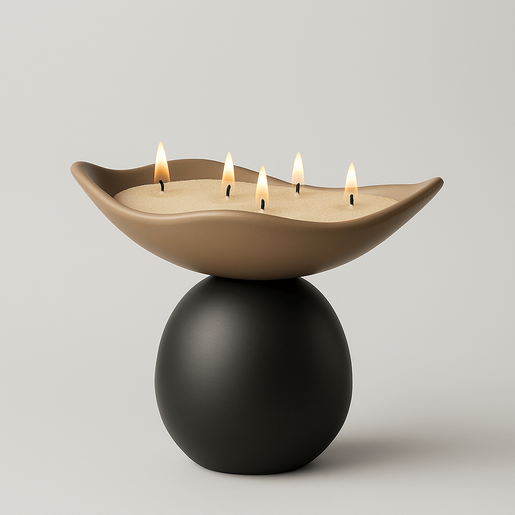 Vase décoratif en résine moderne