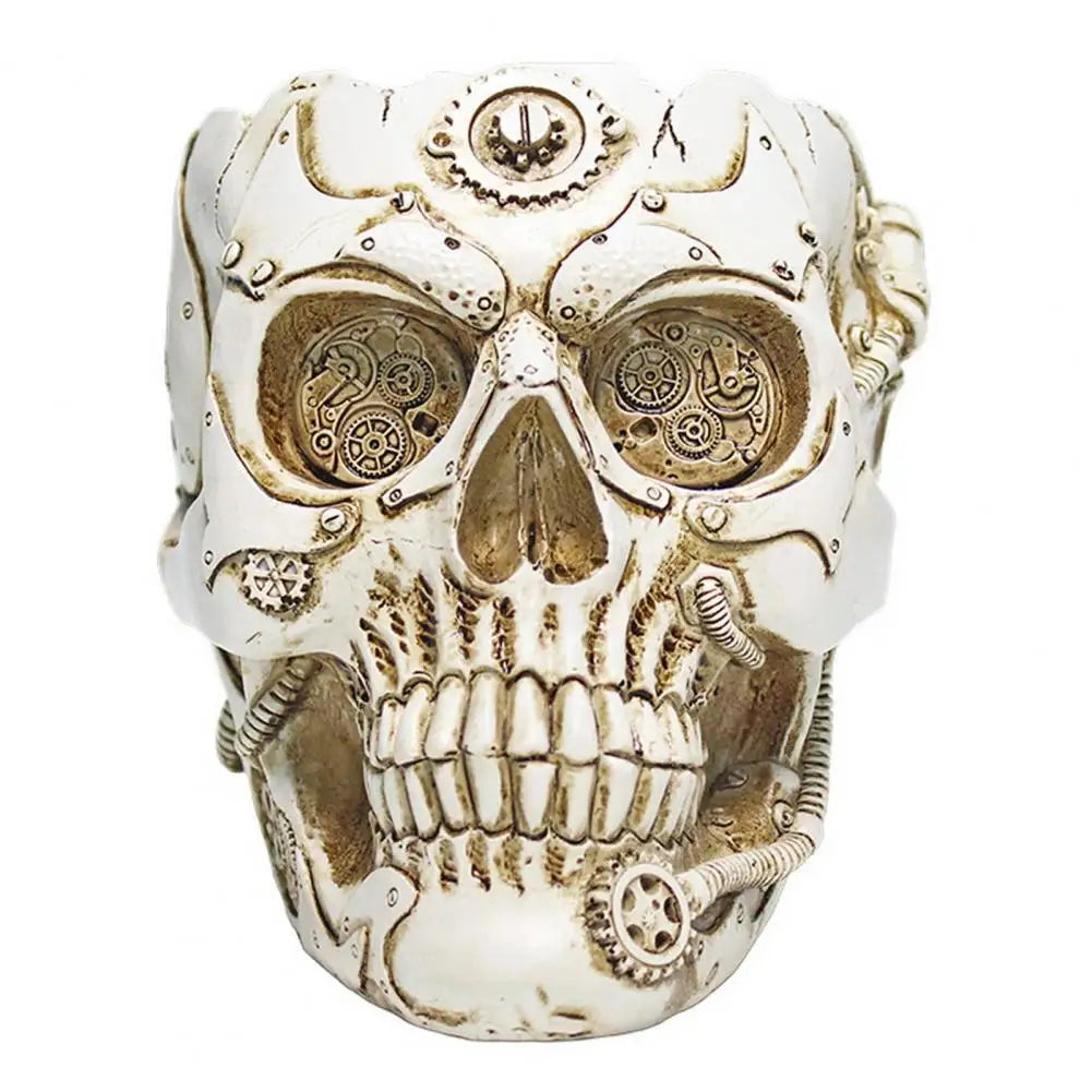 Vase Halloween Crâne Steampunk