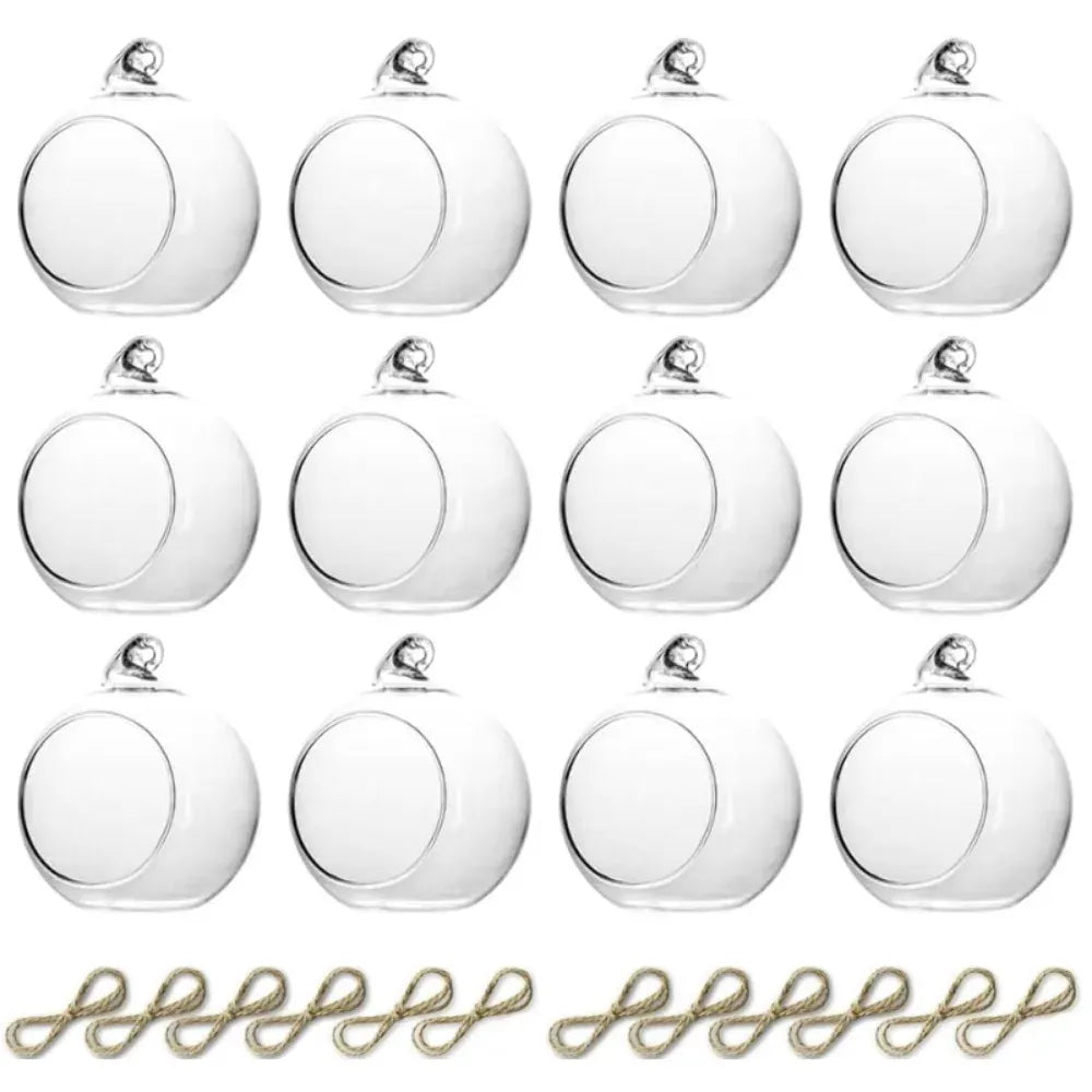 Photophores suspendus en verre