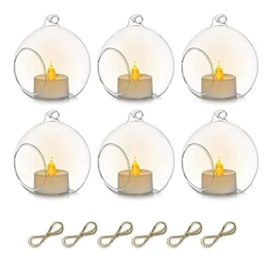 Photophores suspendus en verre