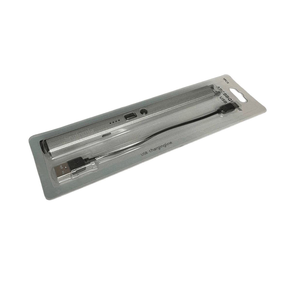 SOULOMIA Argent Briquet Électrique Rechargeable USB Soulomia