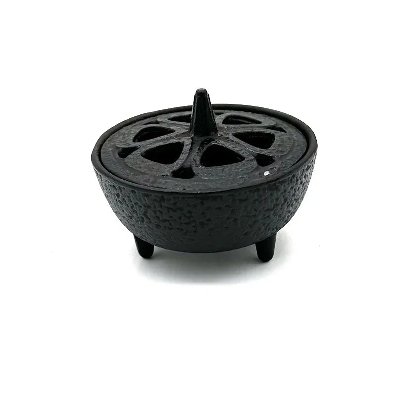 Brûleur d’Encens Fonte – Mini Censer Style Ancien