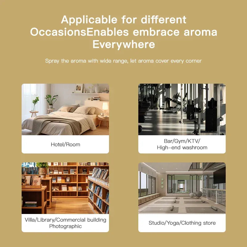 Diffuseur de Parfum Électrique NAMSTE – 300 m³