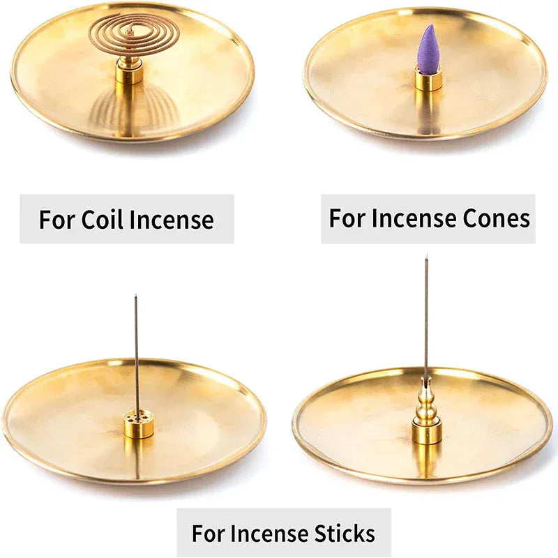 Brûleur d’Encens avec Plateau