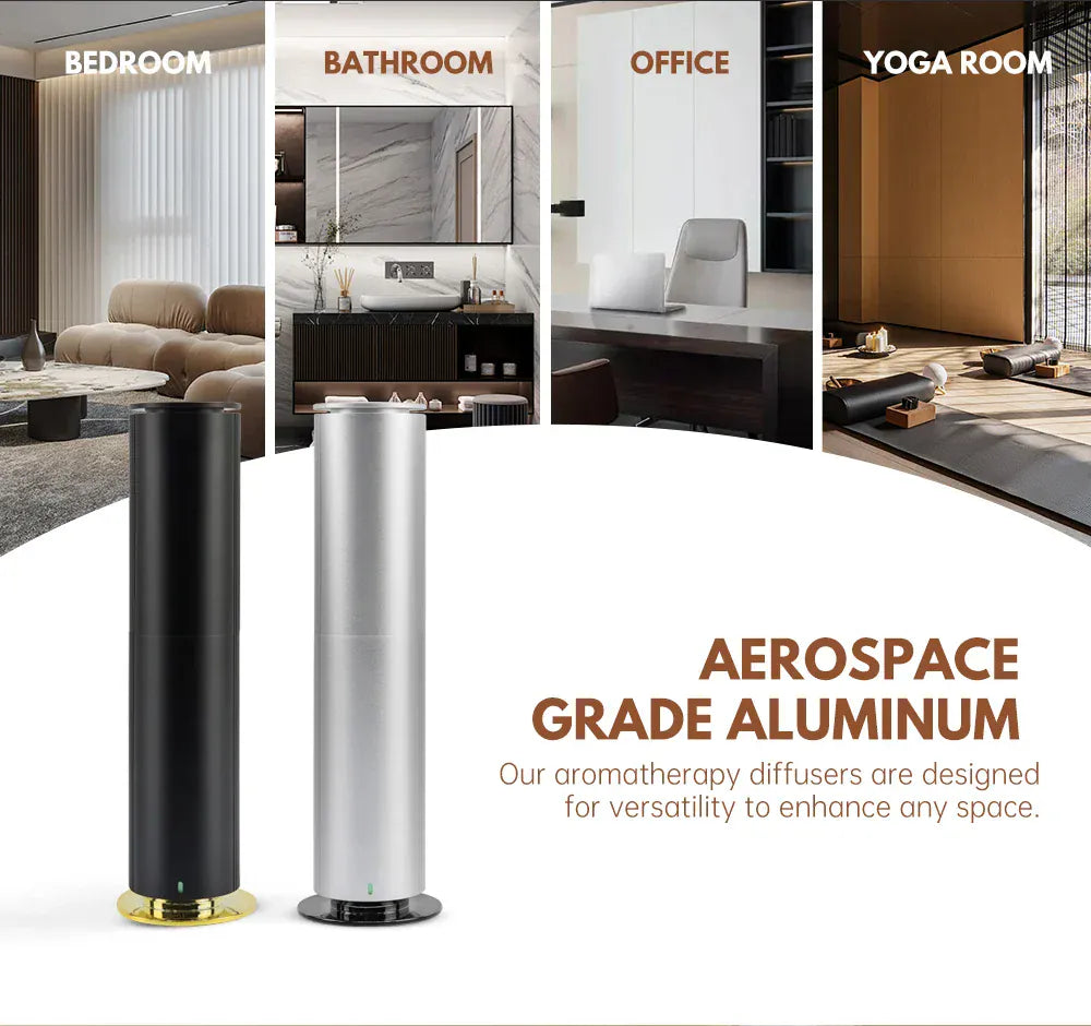 Diffuseur de Parfum Électrique – 120 ml Bluetooth & Télécommande