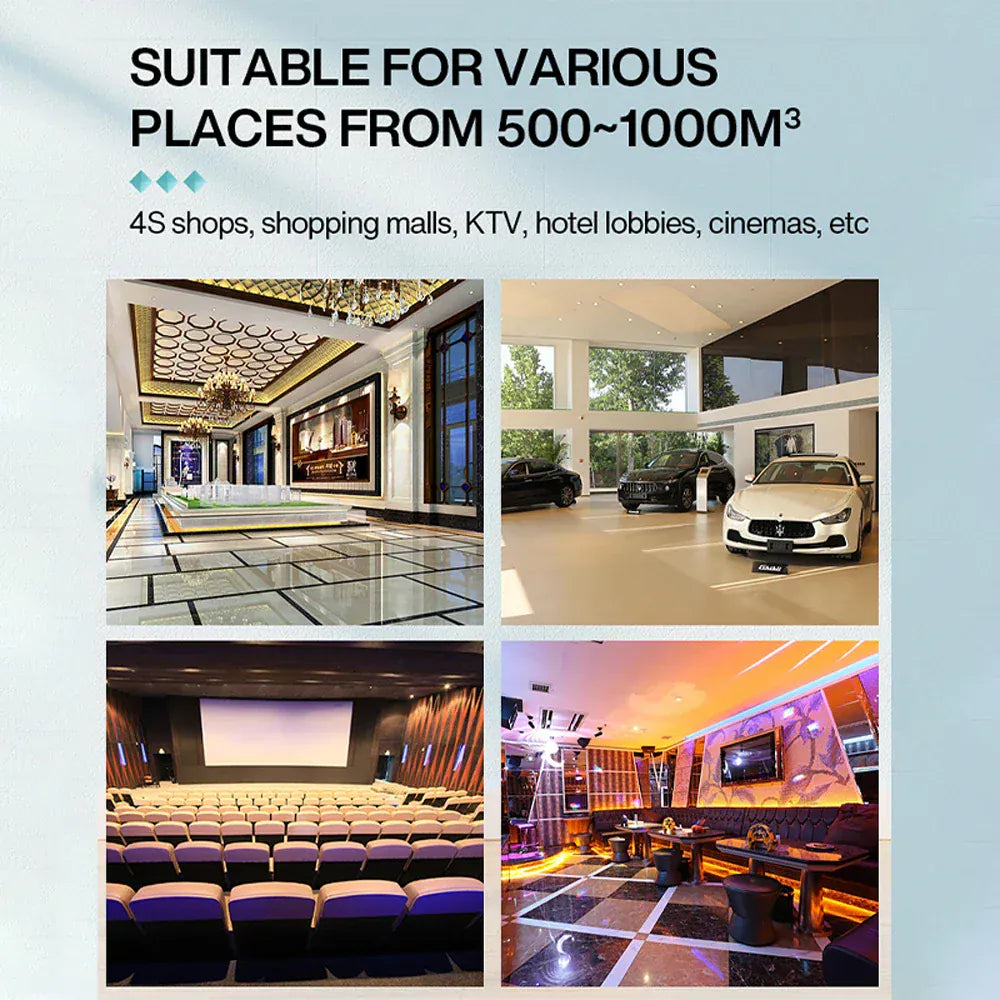 Diffuseur de Parfum Électrique – Grande Capacité 500 m³