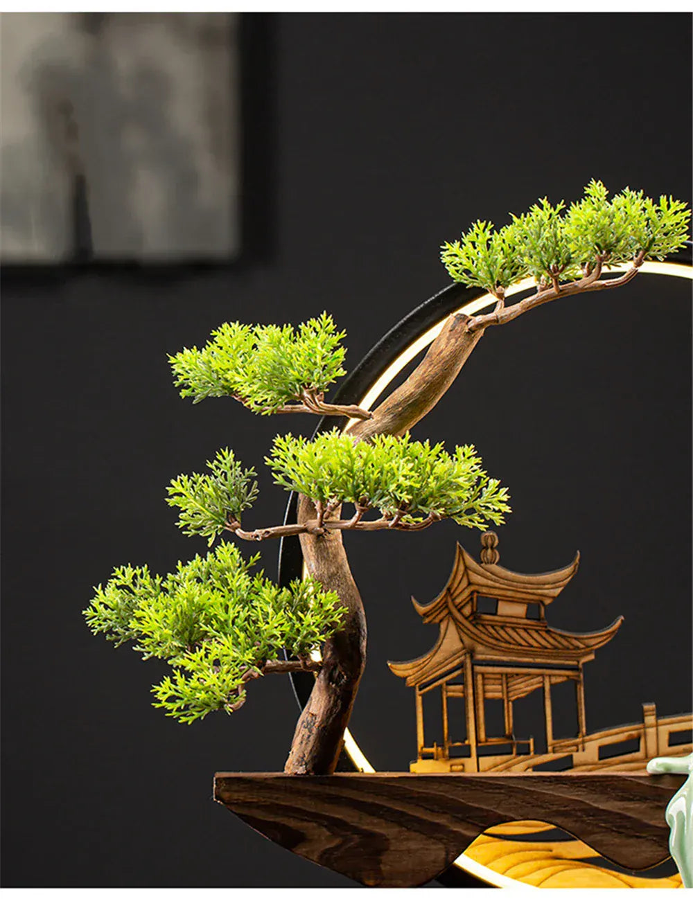 Fontaine d’Encens LED - Lotus en Céramique