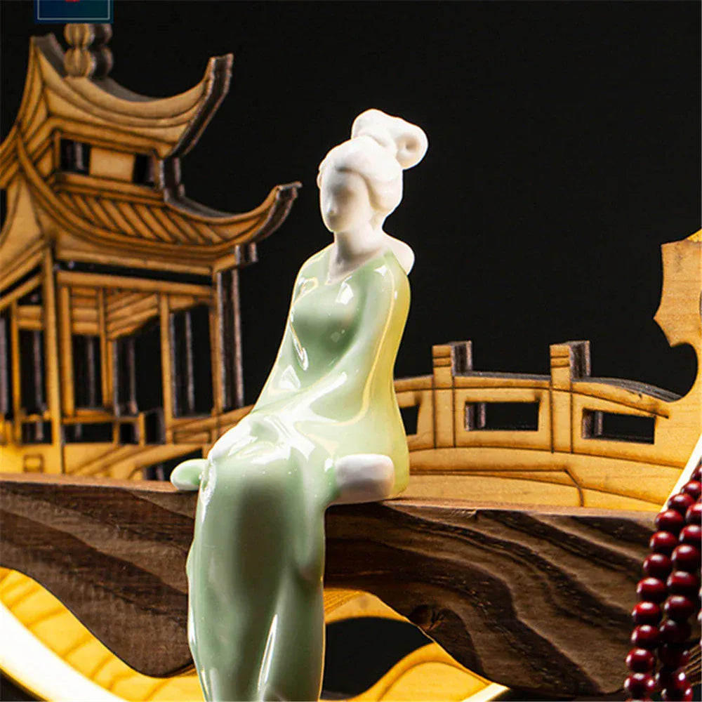 Fontaine d’Encens LED - Lotus en Céramique