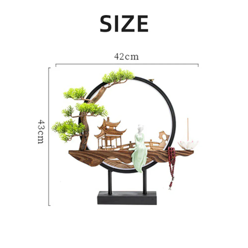 Fontaine d’Encens LED - Lotus en Céramique