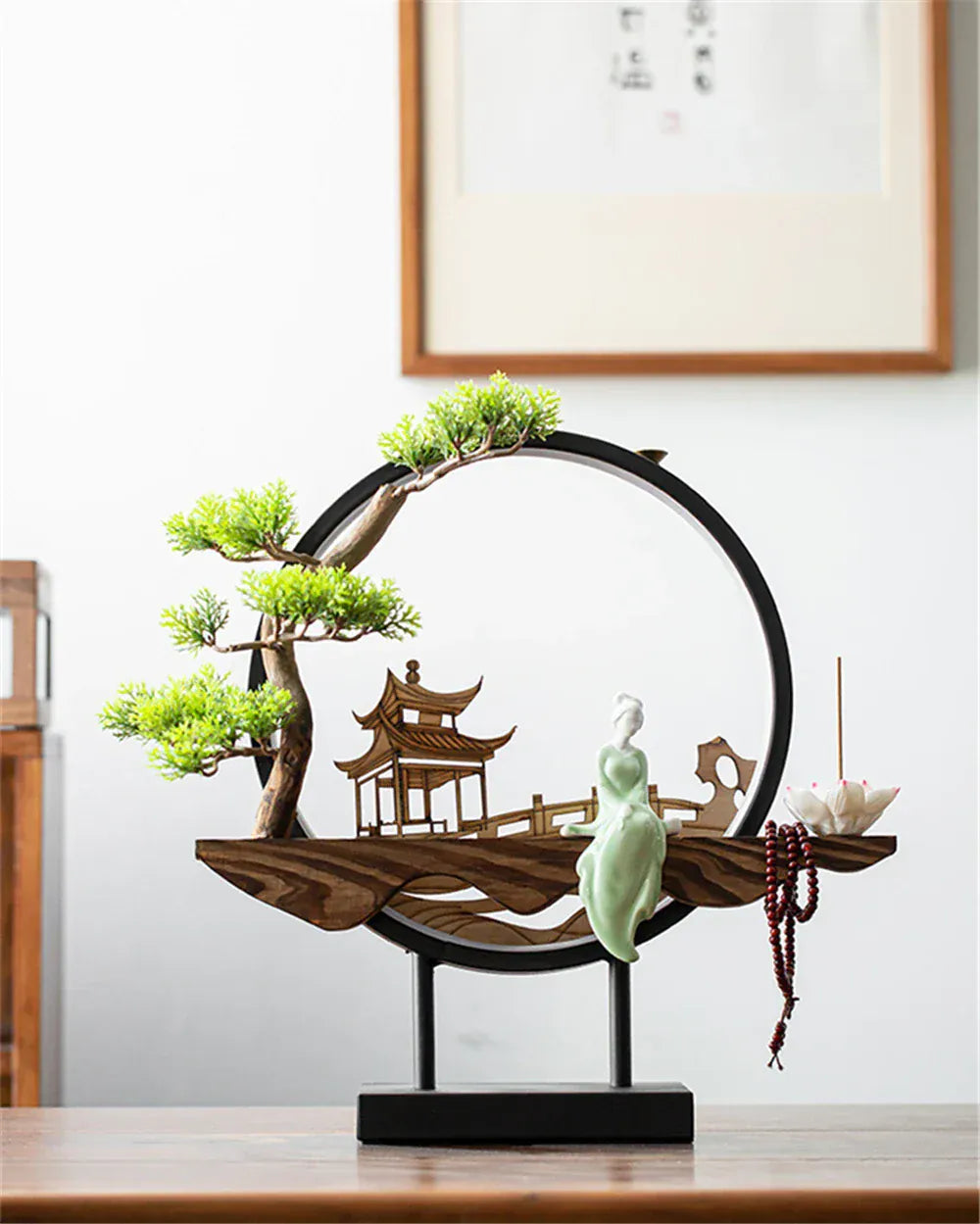 Fontaine d’Encens LED - Lotus en Céramique