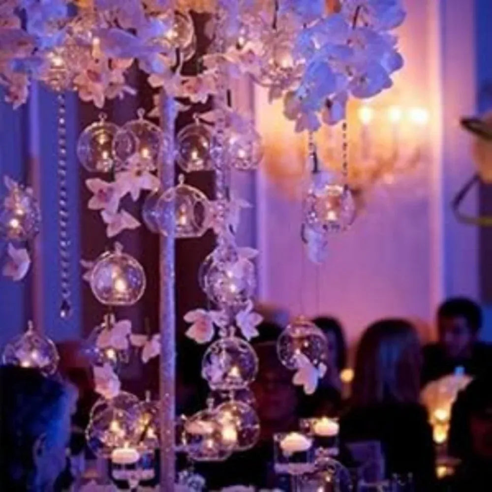 Photophores suspendus en verre