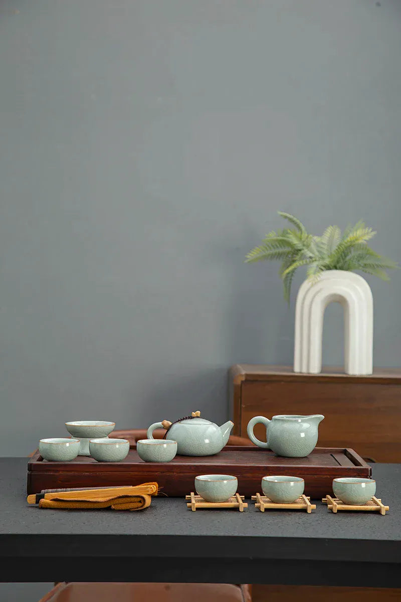 Service à thé Kung Fu Yixing – Ensemble 27 pièces