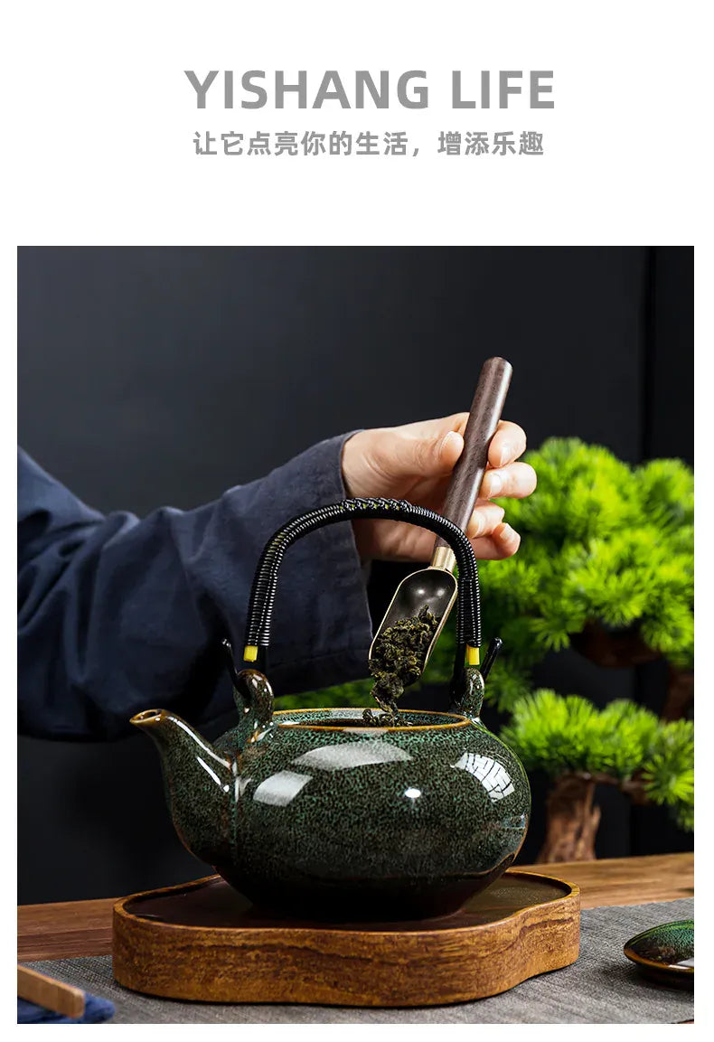 Théière en céramique 750 ml style Tianmu