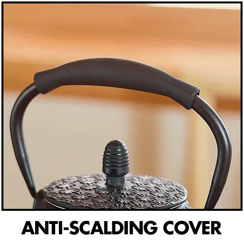 Théière japonaise en fonte – Motif fleurs de cerisier 950 mL