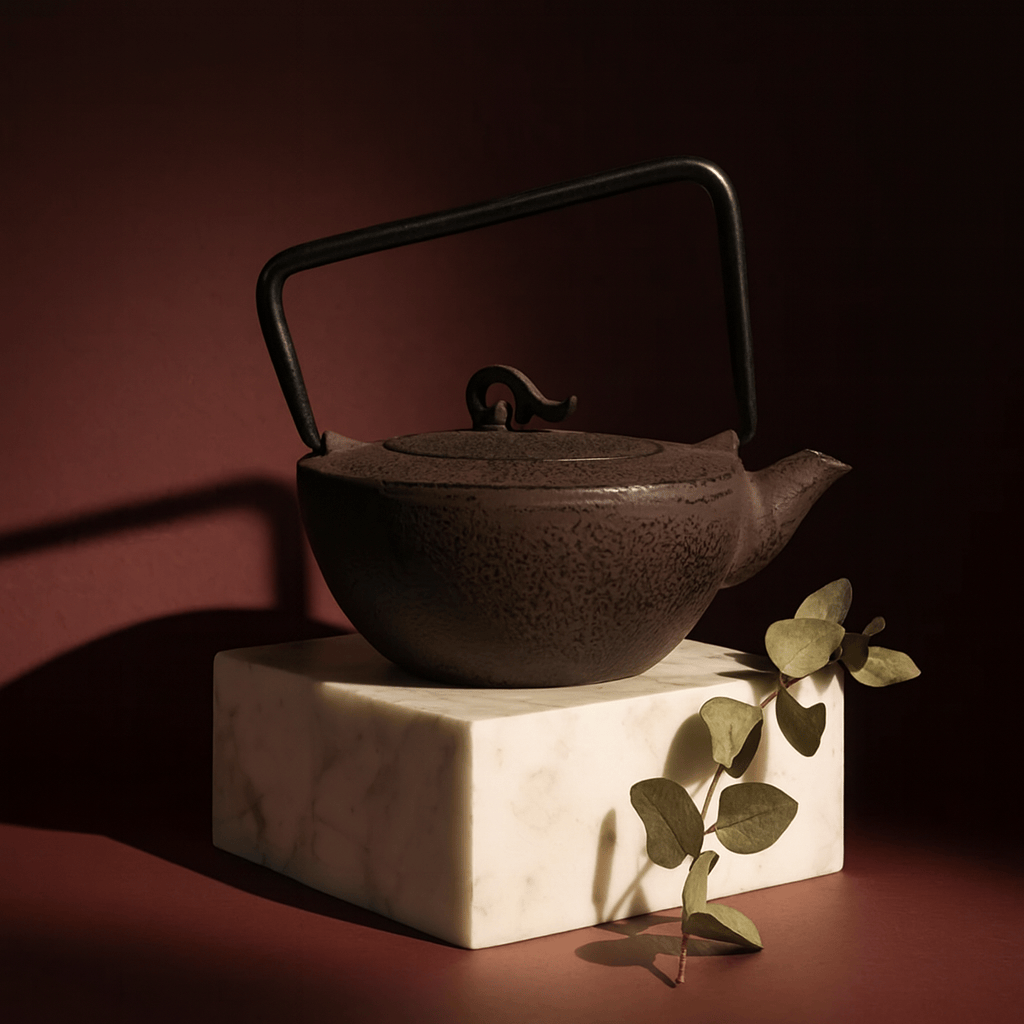 Théière japonaise en fonte Tetsubin – 450 ml avec filtre inox