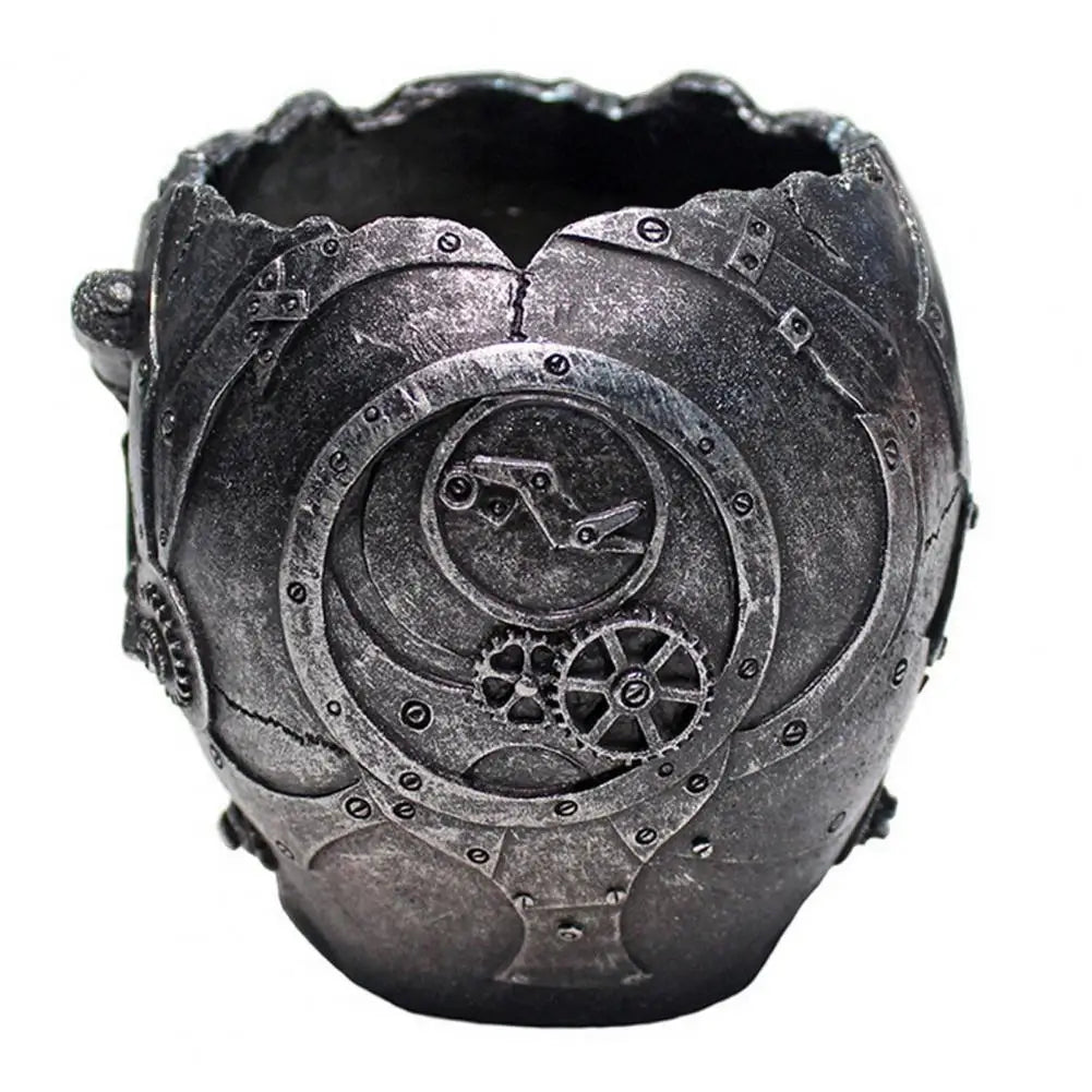 Vase Halloween Crâne Steampunk